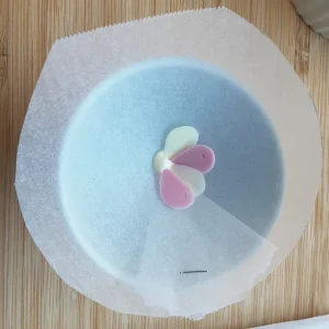 チョコペン花手順