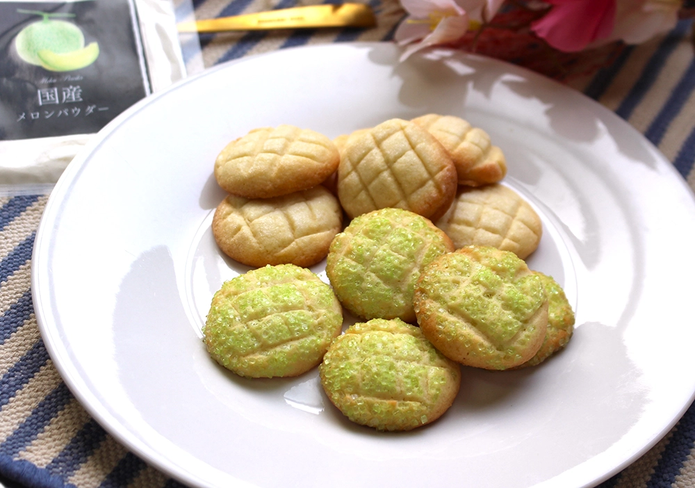 [簡単] メロンパン風クッキーの画像