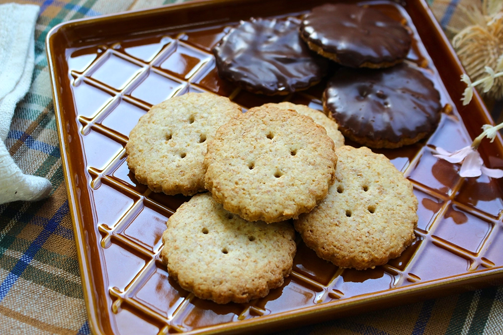 全粒粉ビスケットの画像