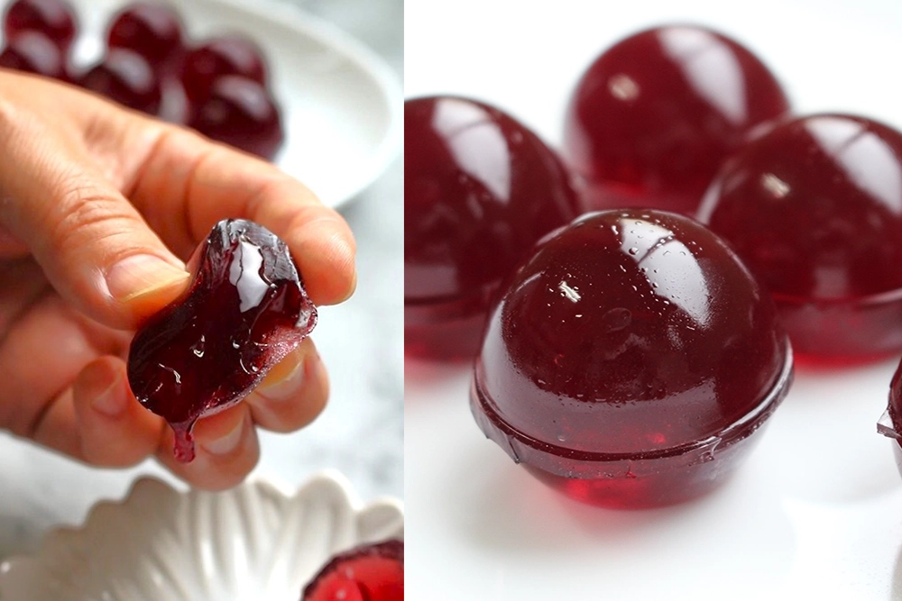 おうちで作るグレープボンボングミの画像