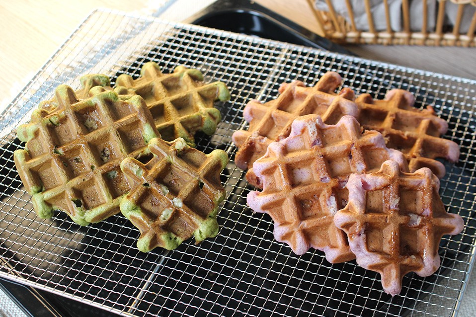 【動画】発酵無し！色々な味が楽しめるベルギーワッフルの画像