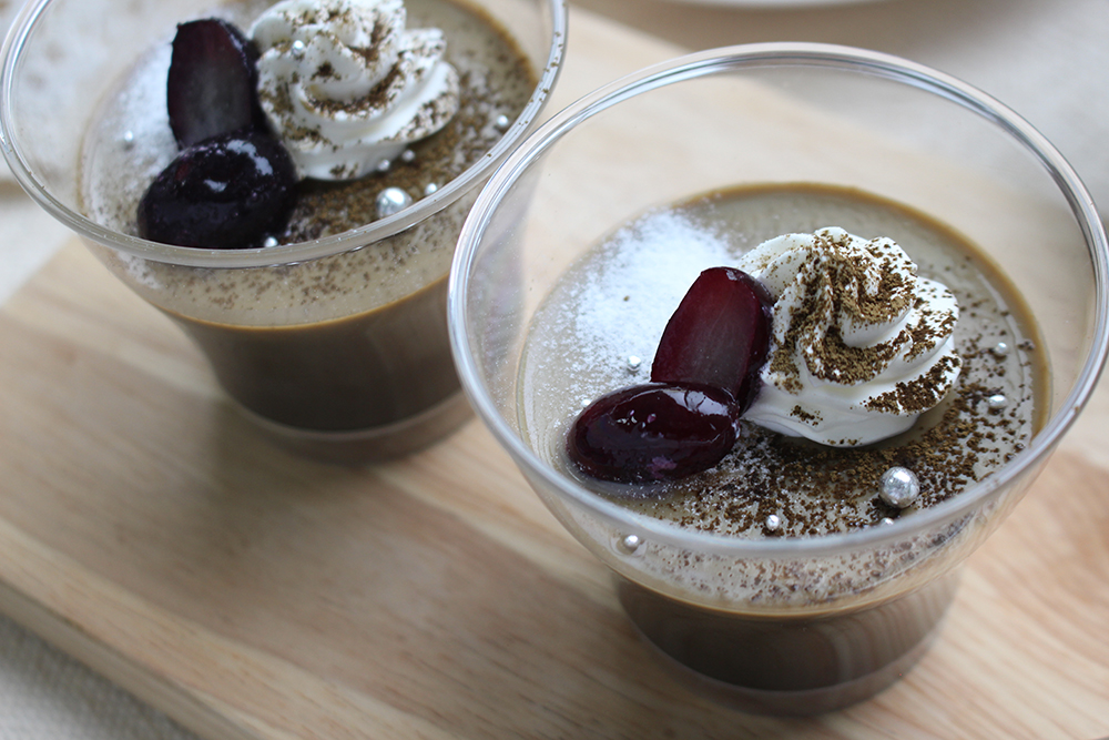 ほうじ茶プリンの画像