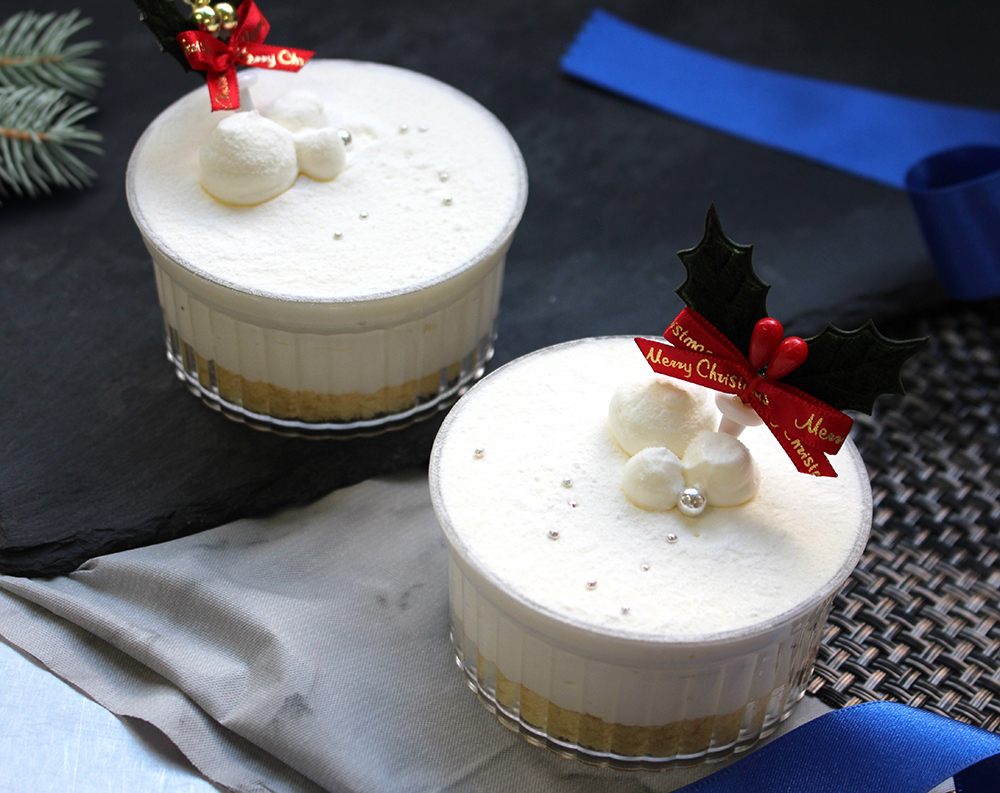 クリームチーズのホワイトムースの画像