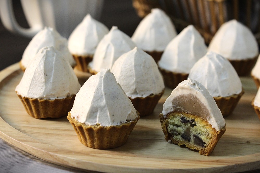 甘栗でミニモンブランの画像