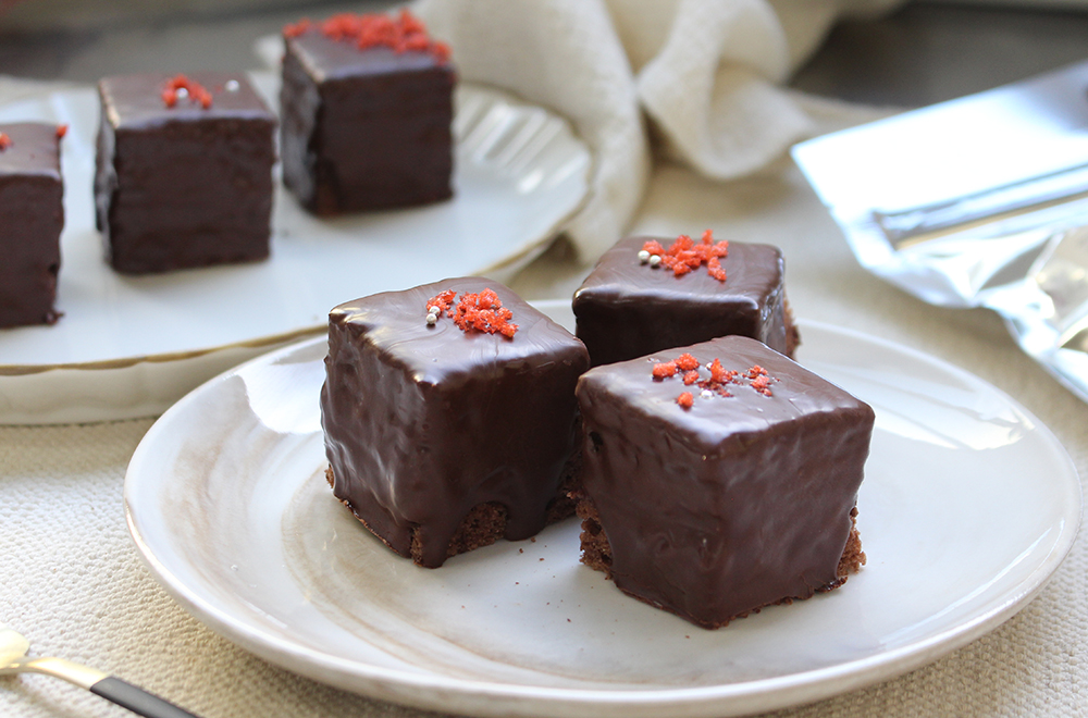 【動画】ちょっと大人のプチショコラケーキの画像