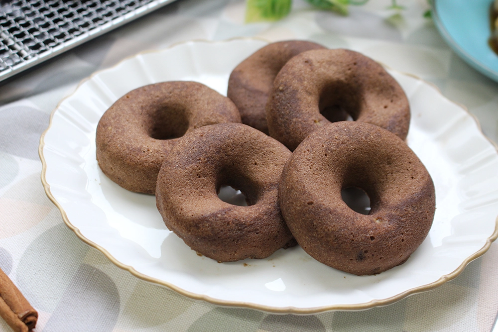 レンジで大豆バナナドーナツの画像