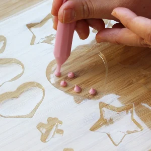 チョコペン手順