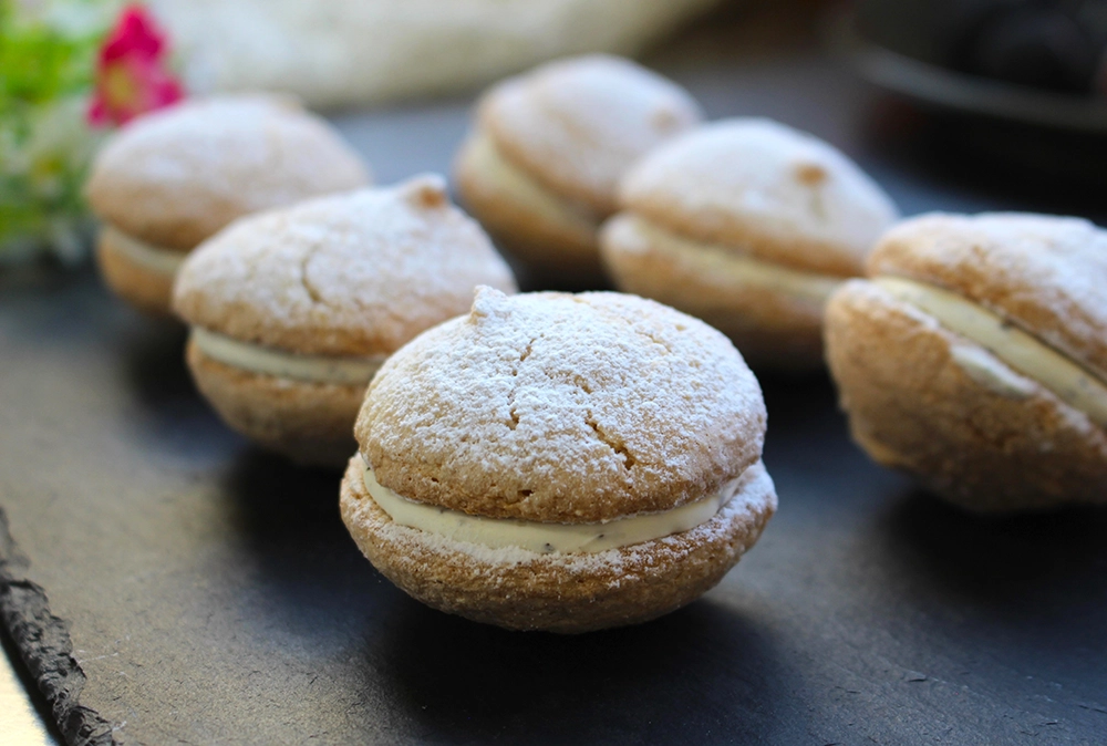 紅茶クリームのダクワーズの画像