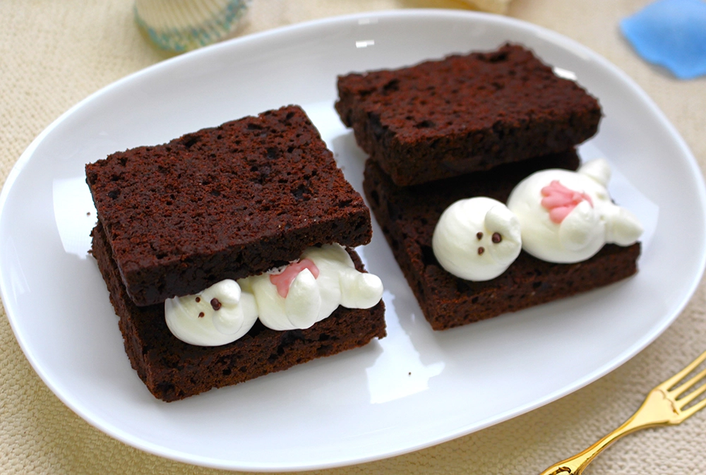 ブラウニーのラッコサンドの画像