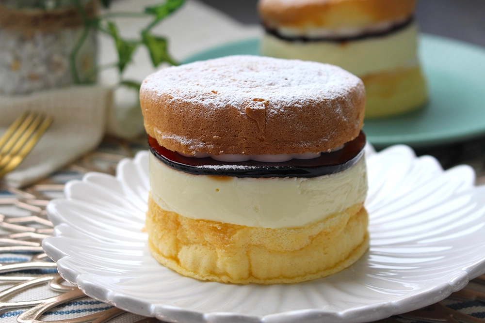 台湾カステラのプリンサンドの画像