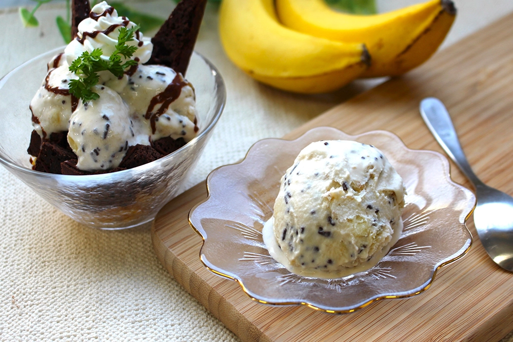 【簡単】チョコバナナアイスの画像