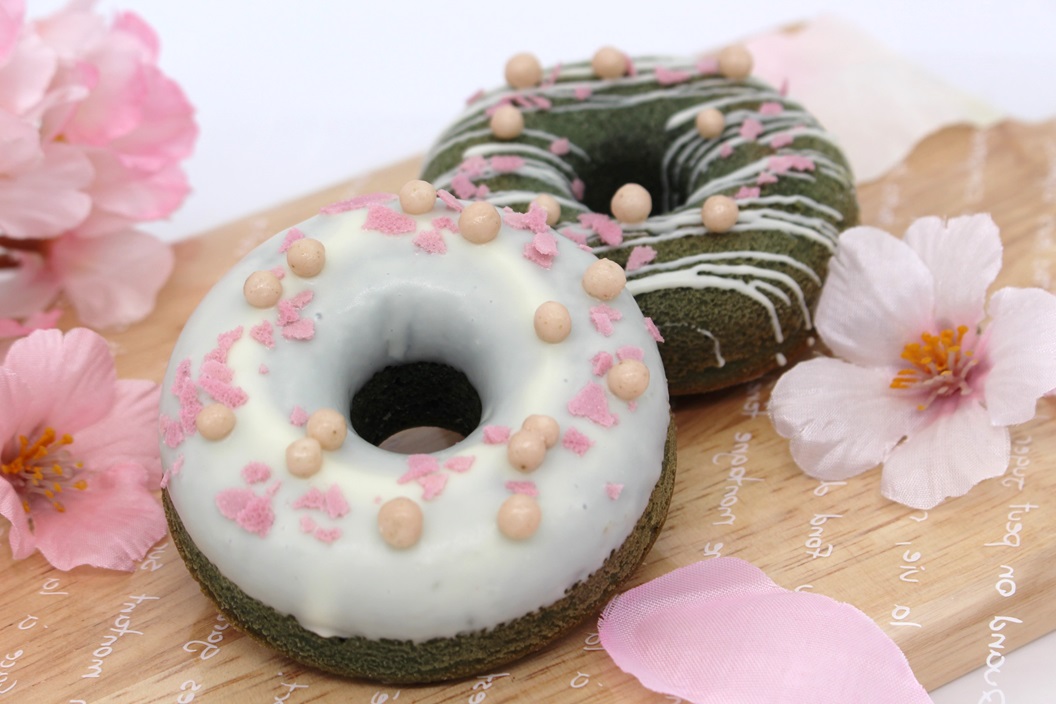 よもぎの焼きドーナツの画像