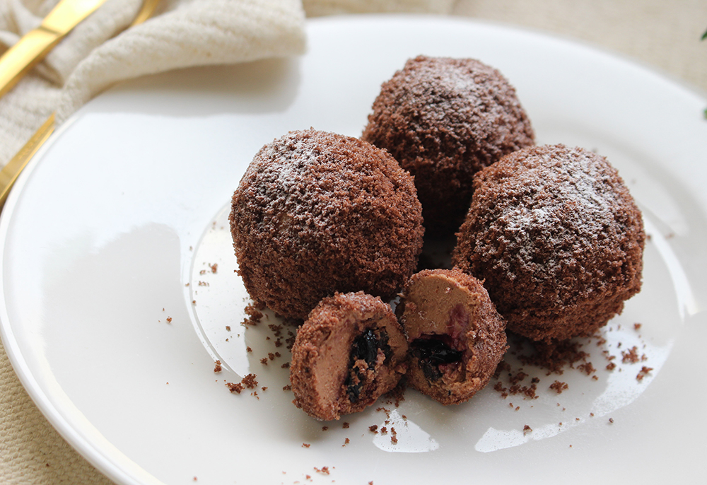 【動画】丸いガトーショコラフロマージュの画像