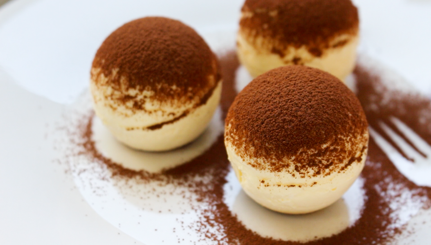 【動画】丸いティラミスの画像