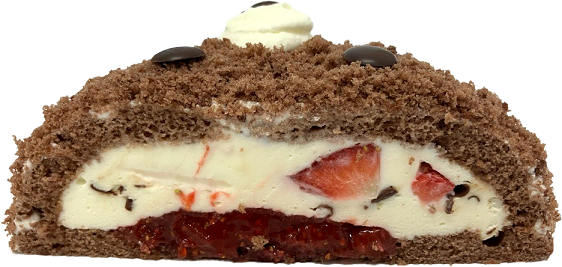 ズコットショコラ(断面)