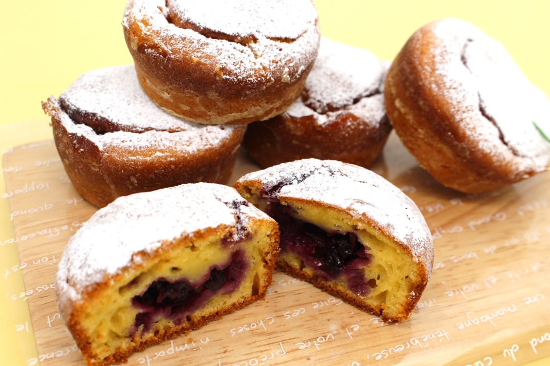 スフレパンケーキミックスで作るアレンジダフィンの画像