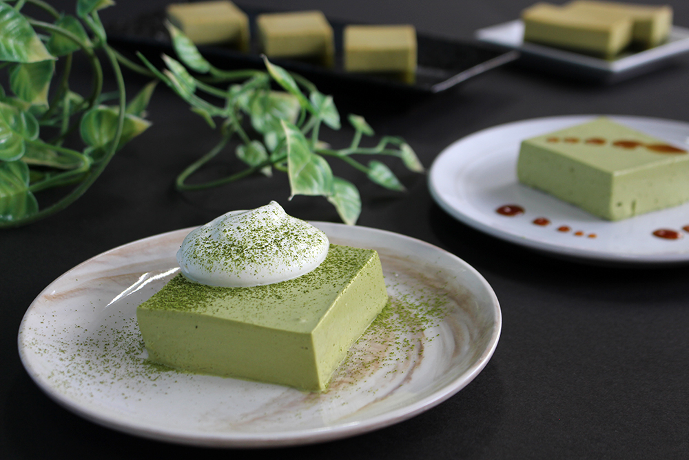 抹茶のババロアの画像