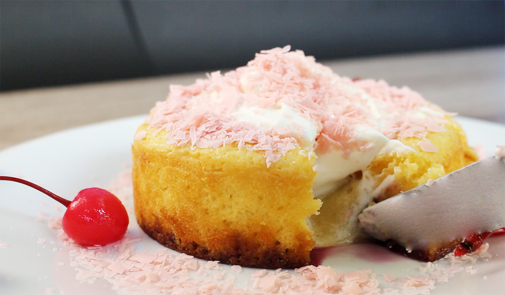 ベリー入りフォンダンショコラの画像