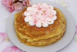 さくらのミルクレープの画像