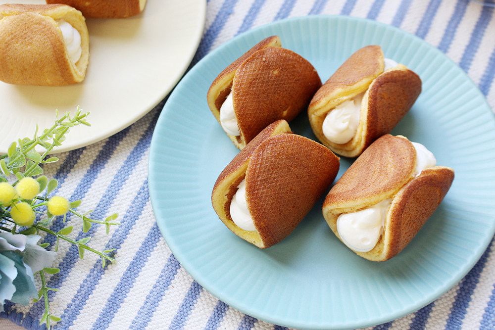 ワッフルサンドの画像