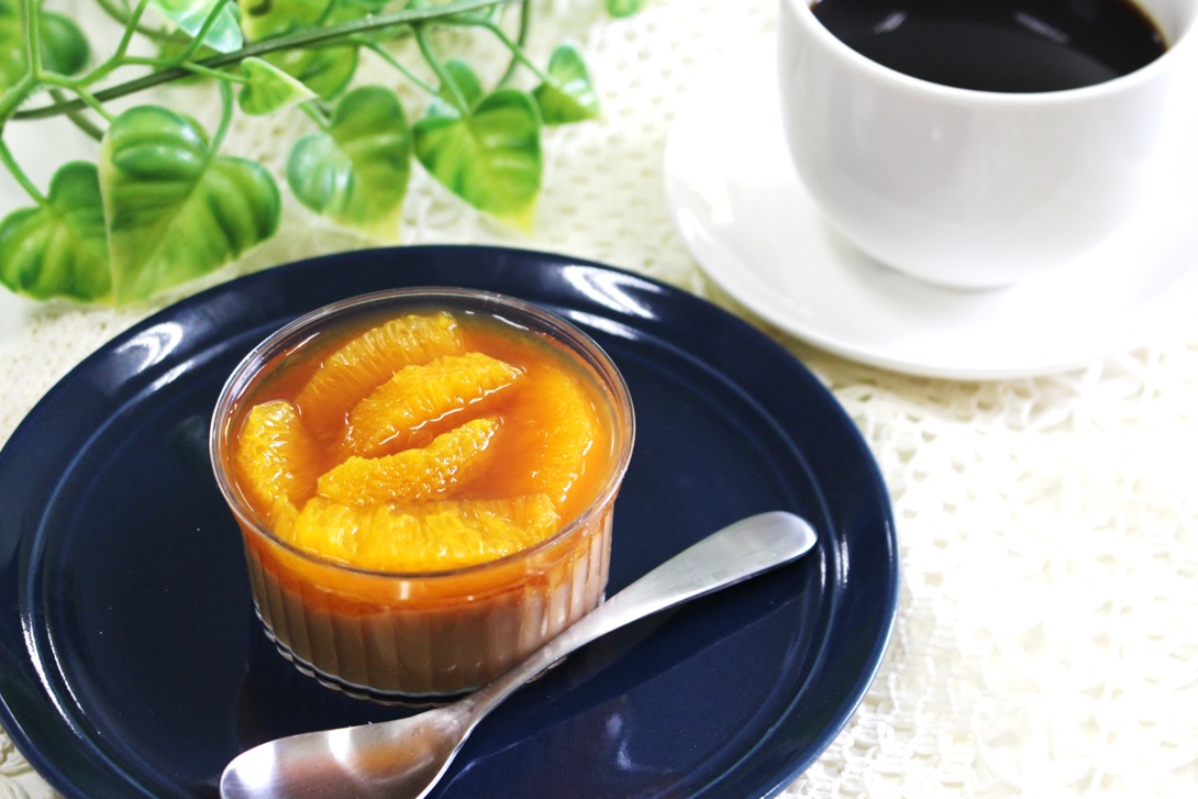 オレンジとアールグレイのムースの画像