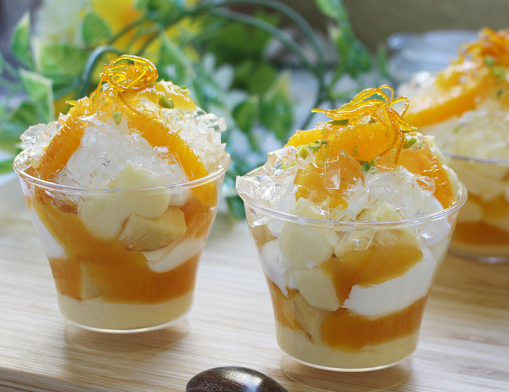 夏のトライフルの画像