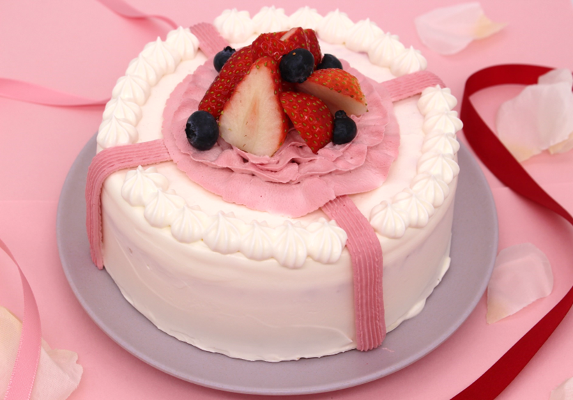 カーネーションケーキの画像