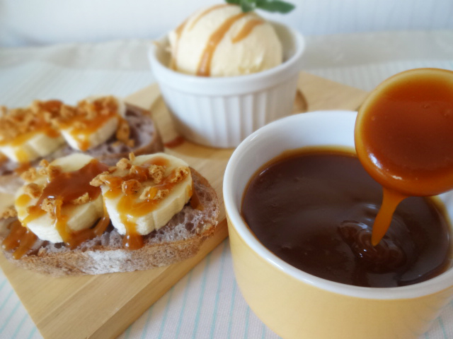 キャラメルソースの画像